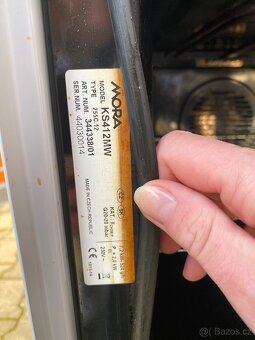 Kombinovaný sporák MORA KS412MW bílý - 5