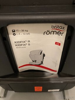 Detska autosedacka Britax Römer KIDFIX 2 S - 5