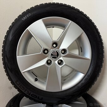 ŠKODA OCTAVIA 3 5x112 R16 ET46+ZIMNÍ 205/55R16 5mm - 5