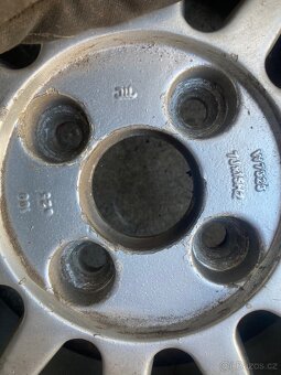 Prodám alu kola 195/50r15 4x100 - 5