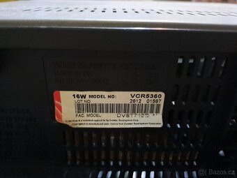 VHS přehrávač SEG + redukci SCART/HDMI - 5