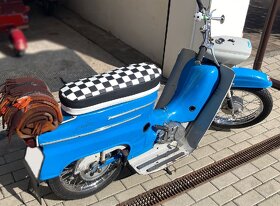 Prodám potah na jawa pionýr 20,21 a také 23 mustang - 5