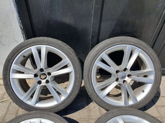 Alu kola seat 5x100 r17 7j et43 pneu 215/40/17 - 5