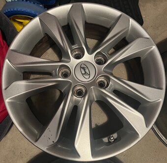Prodam origo 16” alu kola Hyundai (tl.senzory) - 5