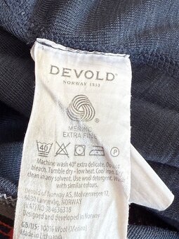 Zánovní spodní kalhoty Devold Lauparen Merino 190 Long Johns - 5