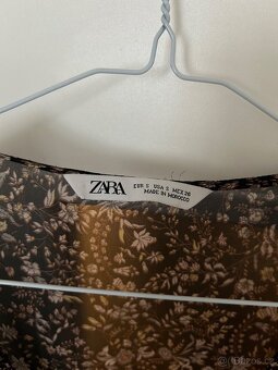 Volné květované šaty Zara - 5