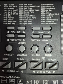 Největší nové led piano/klávesy/keyboard+USB+MP3,61 kláves - 5