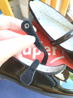 Nové lakované balerínky, H&M, vel. 32 - 5