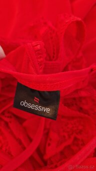Sexy košilka + kalhotky OBSESSIVE vel: S - 5