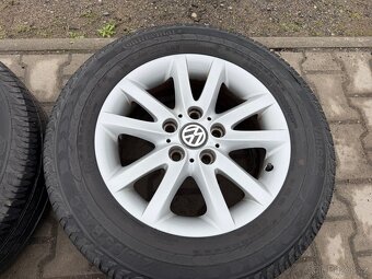 4x al kola 5x120 16 + pneu letní 215/65 R16C - 5