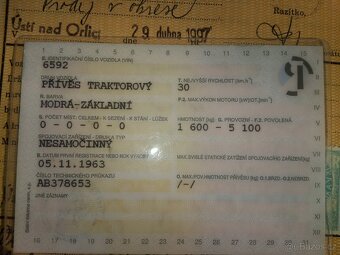 Traktorová vlečka, kára, vlek za traktor - 5
