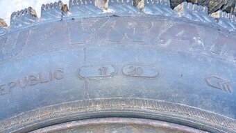Vraník HPL4 175/70 R14+disky 6Jx14 ET43 5x100 - 5
