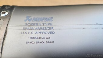 Prodám výfuk AKRAPOVIČ – Yamaha WR/YZ 250 (2015–2018) - 5