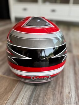 Moto přilba MAX – velikost M (51–52 cm) - 5