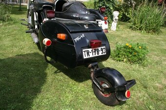 Jawa 350 + sidecar + vozík PAV - 5