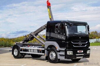 MERCEDES AXOR 1829 / 18T HÁKOVÝ NOSIČ KONTEJNERŮ EU5 - 5