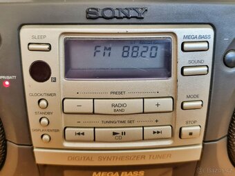 Boombox Sony CFD-370 + 15 CD - 5