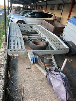 Niewadow 2700kg 455cm, přívěs, podval, autopřepravník - 5