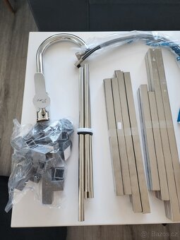 Nerezový dřez s baterií a příslušenstvím – nový set 42×37×13 - 5