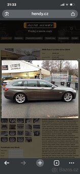 Prodám BMW 535 d xDrive 230kW Max. výbava - 5