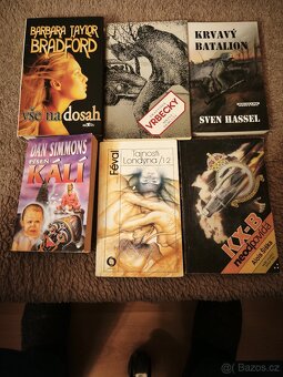 Knihy různých žánrů -beletrie ap. - 5