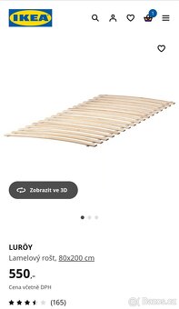 DOVOZ MOŽNÝ rostoucí postel ikea sundvik - 5