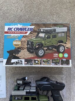 RC model terénní auto Crawler, kovový, jako nový - 5