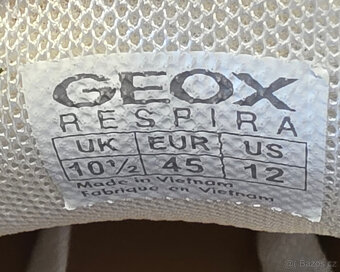 Bílé pánské tenisky Geox Spherica ECUB-1, velikost 45 - 5