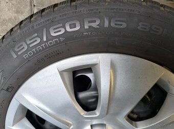 Zimní sada Škoda Karoq, Scala plechové disky s pne195/60 R16 - 5