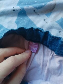 Dvoje zateplené džíny vel 116 palomino a dopodopo 110–115 cm - 5