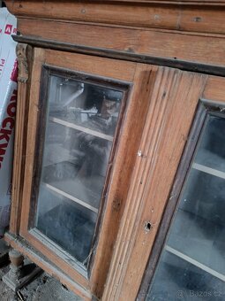 Kredenc vrchní díl , starožitný - 5