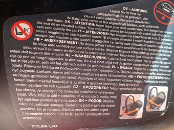 Autosedačka-vajíčko CYBEX ATON do 13kg - 5