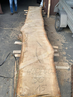 Dubové fošny 4,2m/50mm - 5