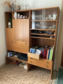 RETRO - OBÝVACÍ STĚNA ČTYŘDÍLNÁ - 5