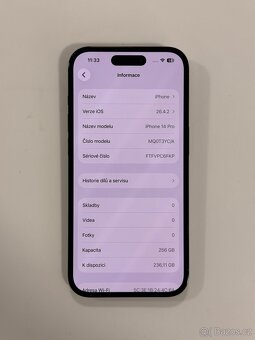 iPhone 14 Pro 256GB - 100% baterie - 5