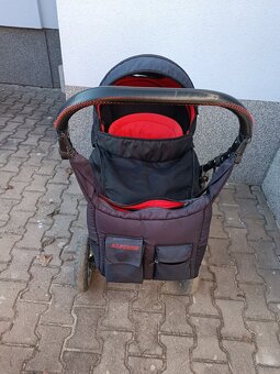 Kočárek autosedačka sportovni korba trojkombinace Alpiron - 5
