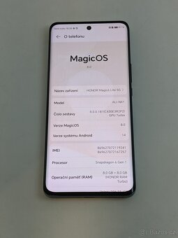 Honor Magic6 Lite 5G 8/256 green. Záruka 6 měsíců. - 5