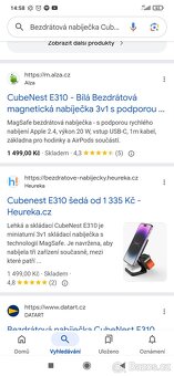 Bezdrátová nabíječka CubeNest E310 Pro - 5