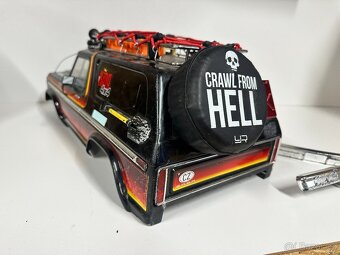 BAZAR Traxxas osvětlená karosérie Bronco 1979 TRX-4 + nárazn - 5
