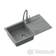 KUCHYŇSKÝ GRANITOVÝ DŘEZ STEINER PRIUS 130 + BATERIE + DÁV. - 5