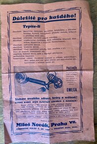 Starožitný masážní přístroj Omega - 5