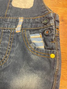 KALHOTY-RIFLE s laclem/ zn. Mothercare/vel. 62-68 - 5