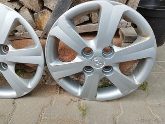 P: Plech. disky R14 Accent III Rio II + poklice a matice - 5