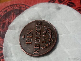 EIN KREUZER 1816 A-SUPER STAV Č.2 - 5