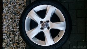 Nová Alu kola "16" originál Opel + novė pneu Continental - 5
