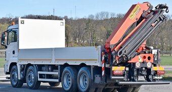 MAN TGS 35.500 - 8x4 - Valník + HR-PALFINGER PK 22002-EH C - 5