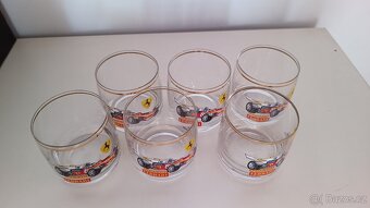 Retro sada malých skleniček Ferrari - 5