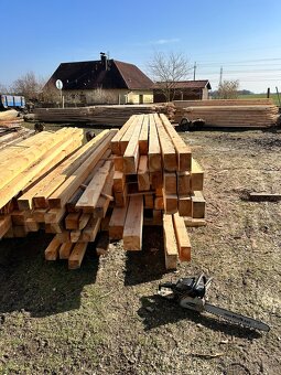 Stavení řezivo -trámy - 5