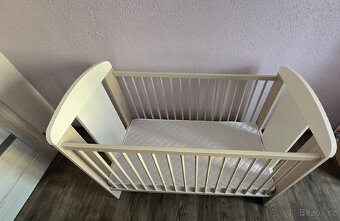 Dětská postýlka Drewex 60x120cm+matrace v záruce - 5