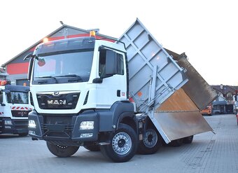 MAN TGS 35.500 8x4 - třístranný sklápěč + Bordmatik+ závěs - 5